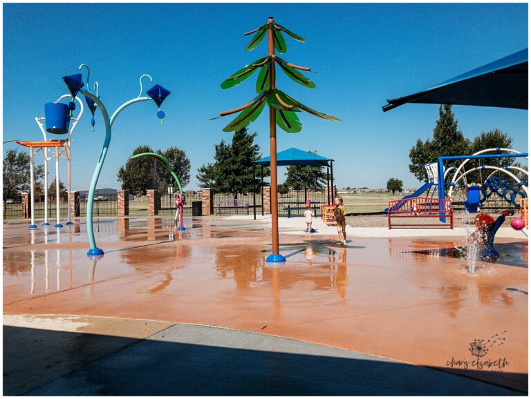 Splash Pad in Newcastle, OK.