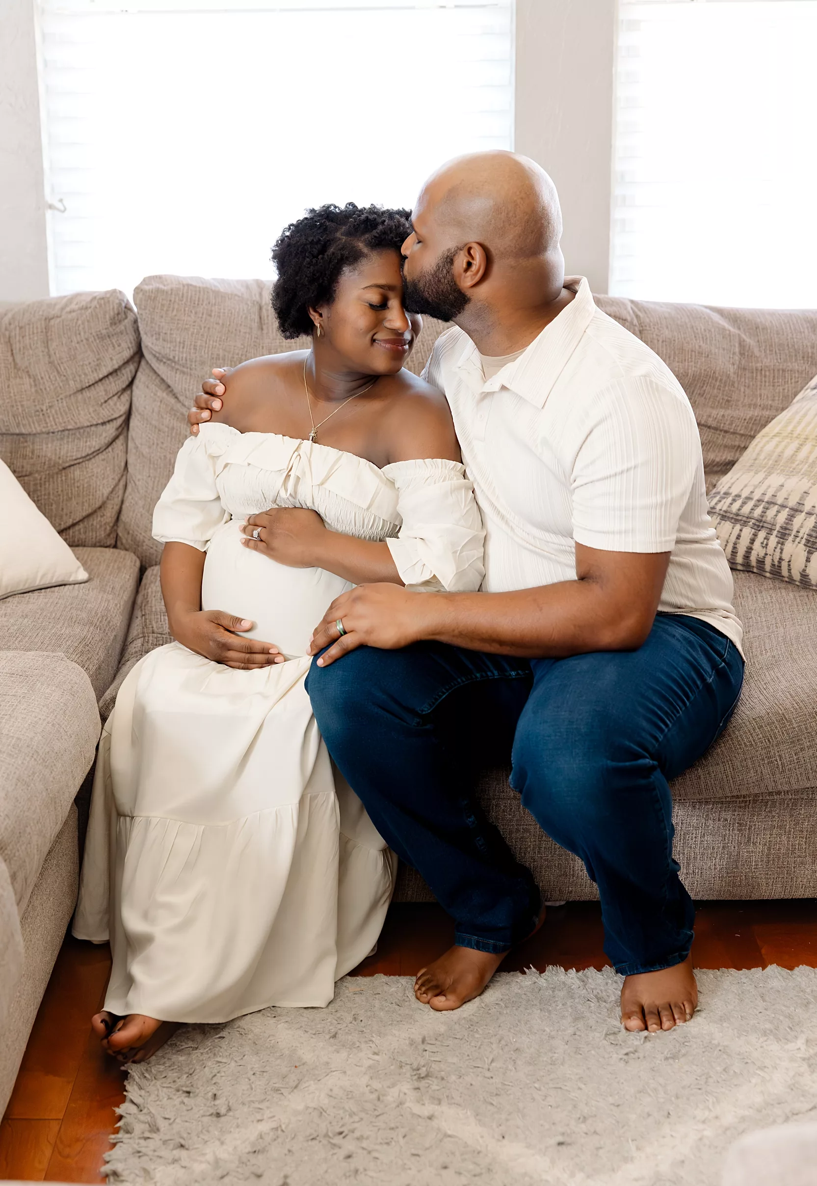 New baby lies in a hospital crib during a oklahoma city Fresh 48 photography session.